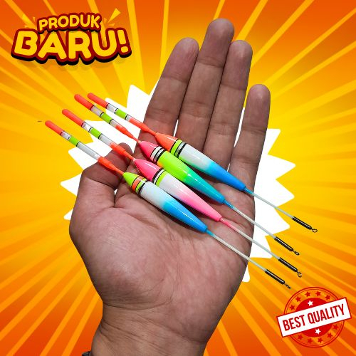 Pelampung Pancing Sensitif Anti Badai  Tabung 16 cm Pelampung Nila Pelampung Mas Kumbul Pancing Terl