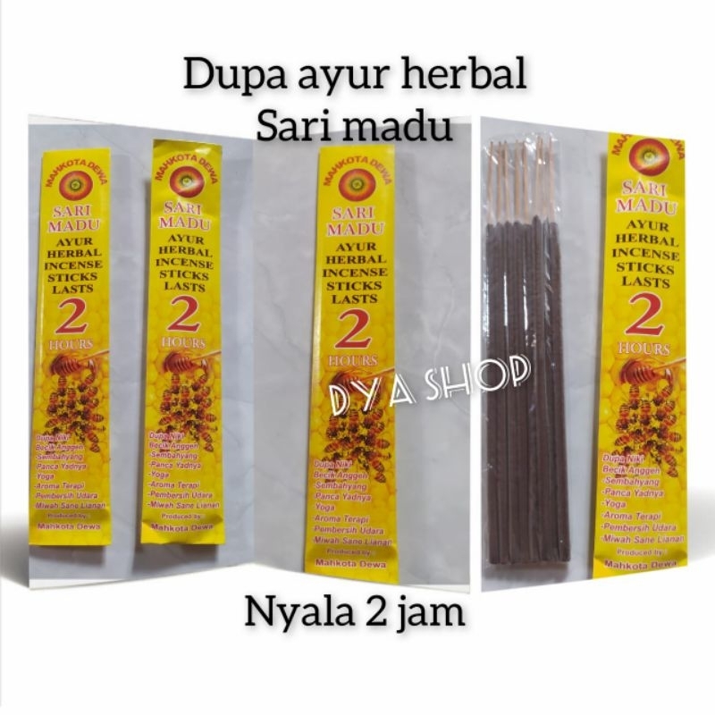 Dupa ayur herbal sari madu