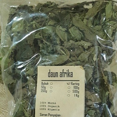 

TERBAIK JAMU HERBAL DAUN AFRIKA- 250 GRAM