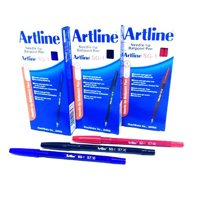 

PULPEN / BOLPEN / BULLPOINT ARTLINE MERAH & BIRU