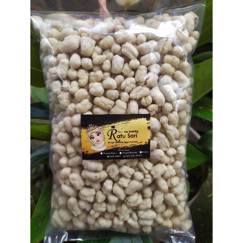 

PILUS / TIK TAK CIKUR ORIGINAL RENYAH / RATU SARI SNACK (Kemasan 1 Kg/kilogram)