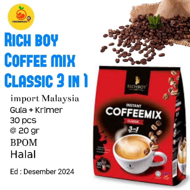 

Kopi import malaysia richboy classic - TOSERBA125