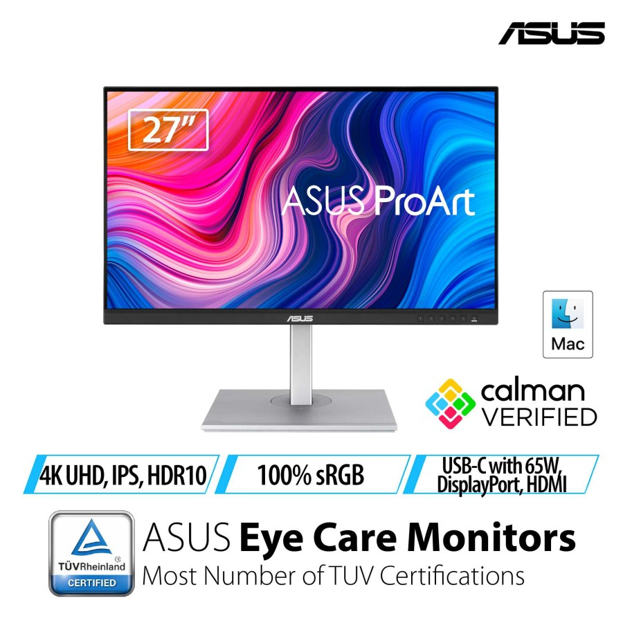 Monitor LED Asus ProArt PA279CV 27&quot; IPS 4K HDMI x2 DP USB-C Speaker