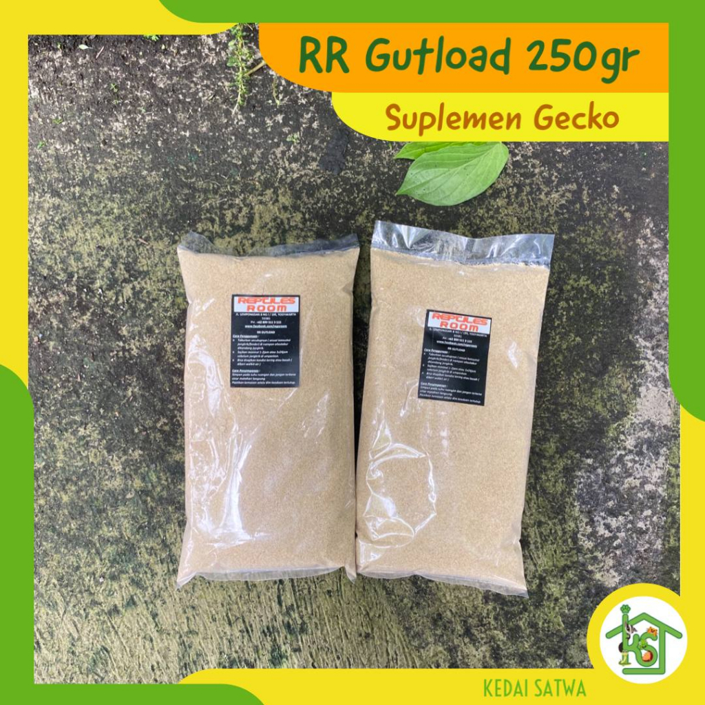 RR Gutload Suplemen Vitamin Gecko Kedai Satwa