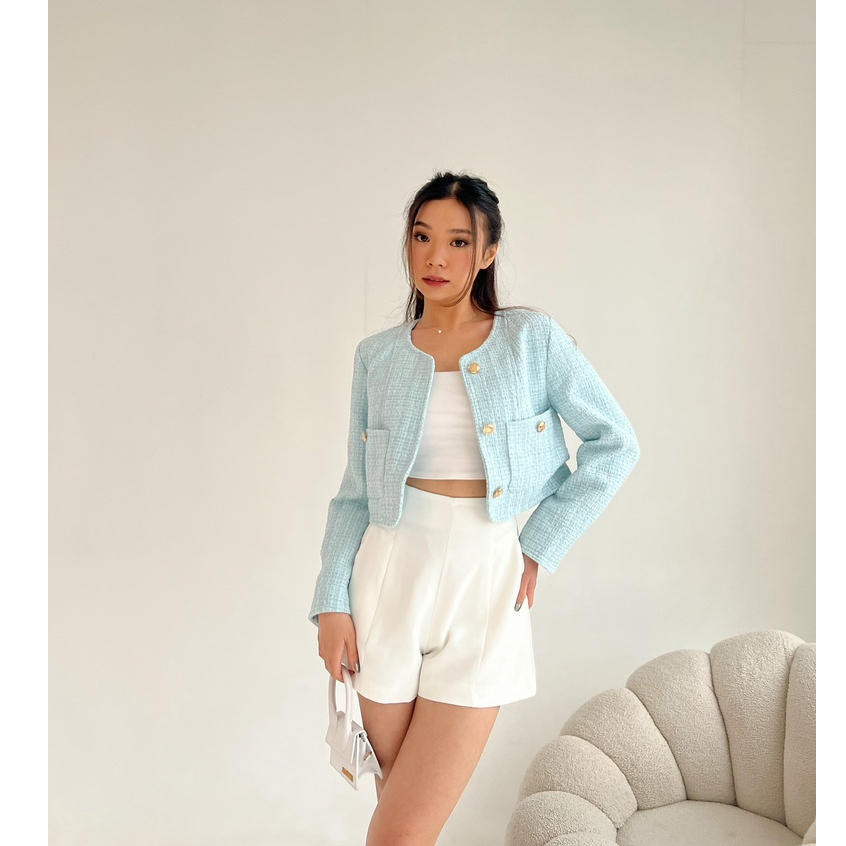 [ Marveile ] Keiko Tweed Blazer / Korean Blazer