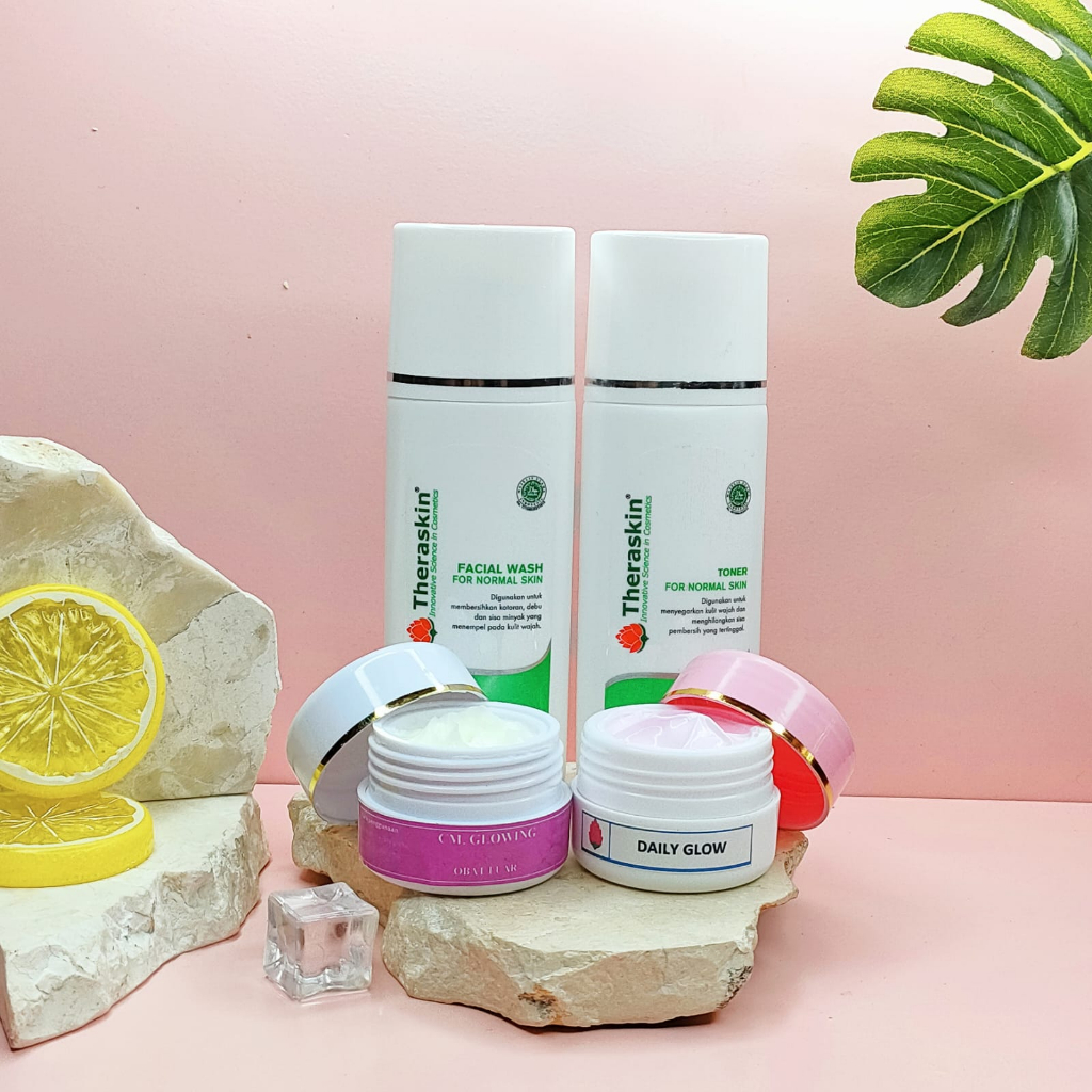 THERASKIN PAKET DOUBLE GLOWING DAILY