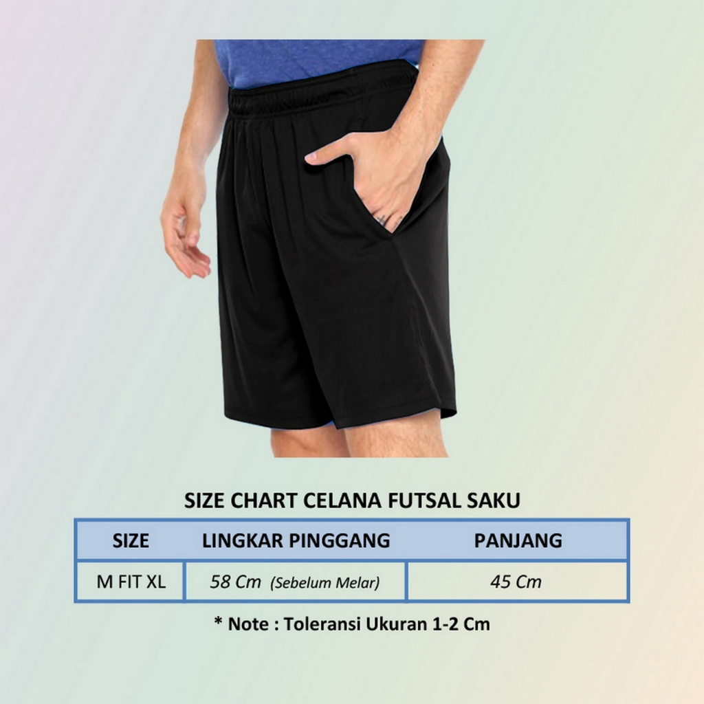 PAKET 2IN1 CELANA FUTSAL SAKU DAN LEGGING BASELAYER PANJANG OLAHRAGA UNISEX