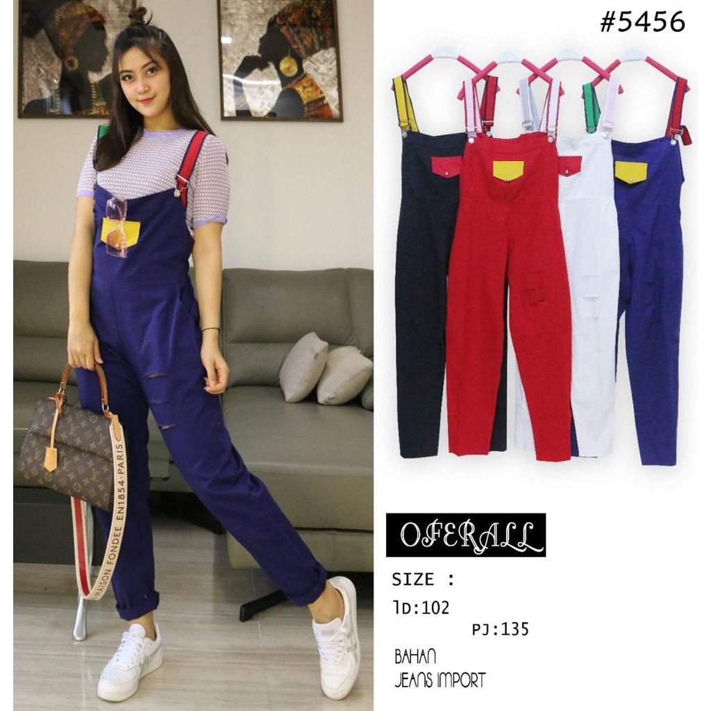 Jumpsuit Wanita / Overall Wanita / Baju Kodok / Overall Jeans