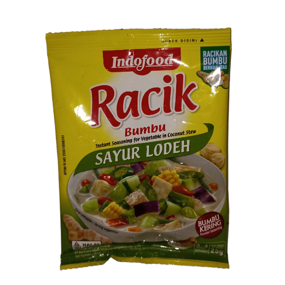 

INDOFOOD BUMBU RACIK SAYUR LODEH 25GR