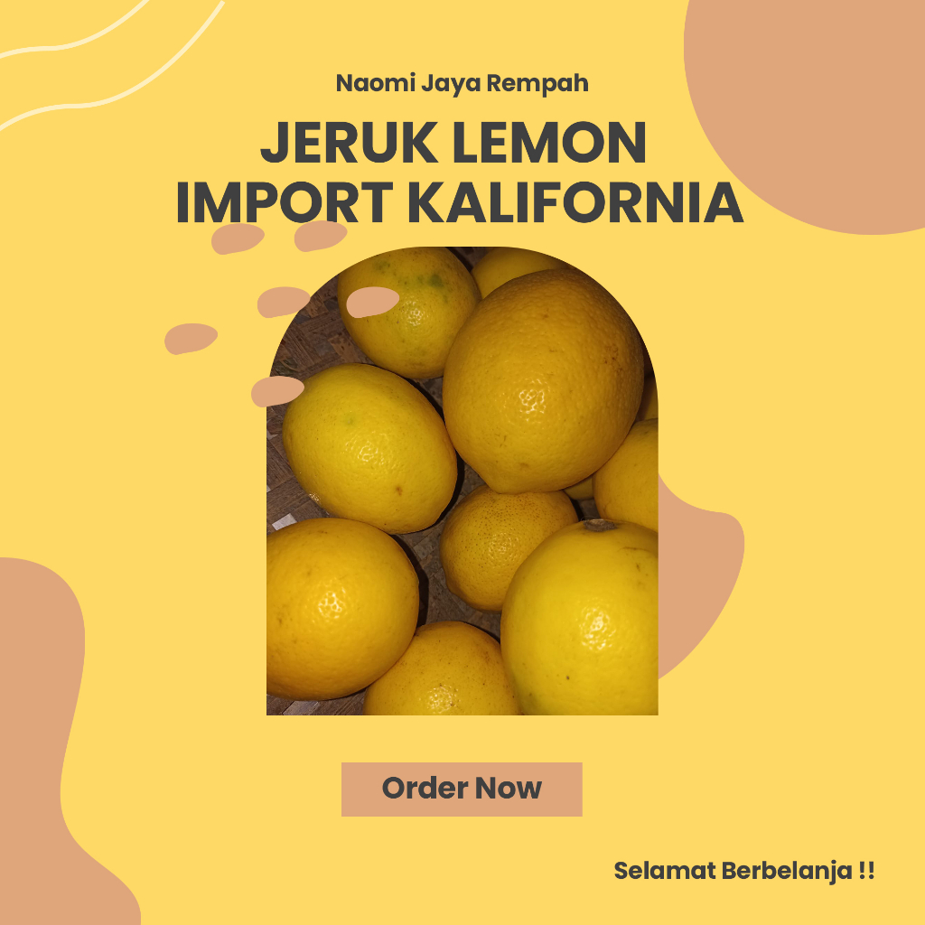 JERUK LEMON KALIFORNIA 1KG