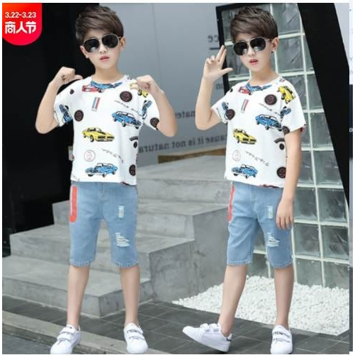 Setelan Anak Laki Laki Casual Fashionable