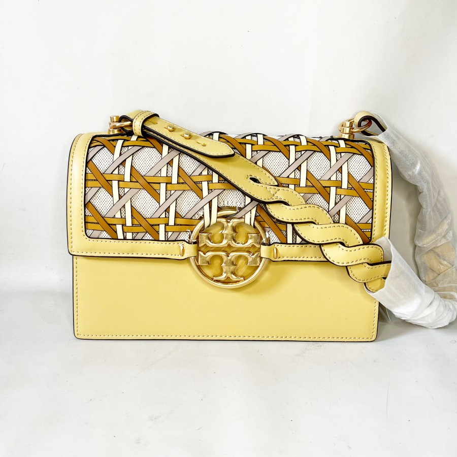 TAS WANITA BRANDED / TB MILLER BASKET WEAVE SHOULDER BAG A822