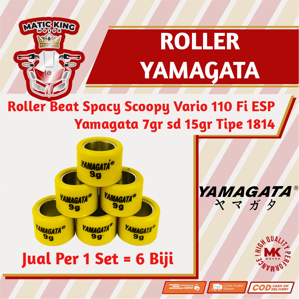 Roller Beat Fi ESP Vario 110 Fi Scoopy Fi Spacy Fi Racing Yamagata 7 sd 13 gr