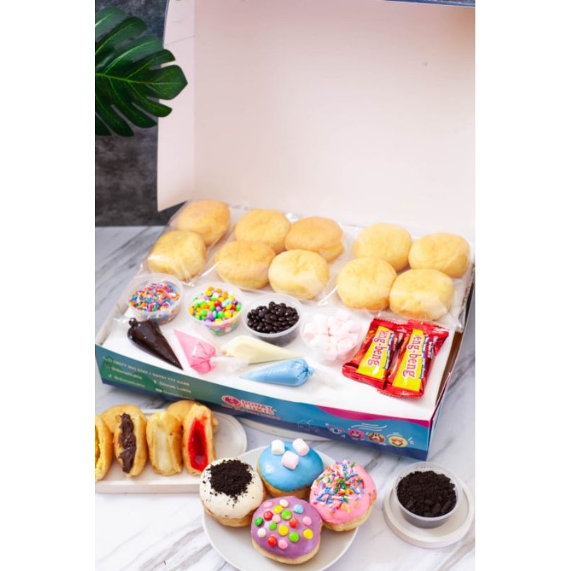 

Donat Lukis Paket Kreasi 2 // DONUT KIT // DIY KIT