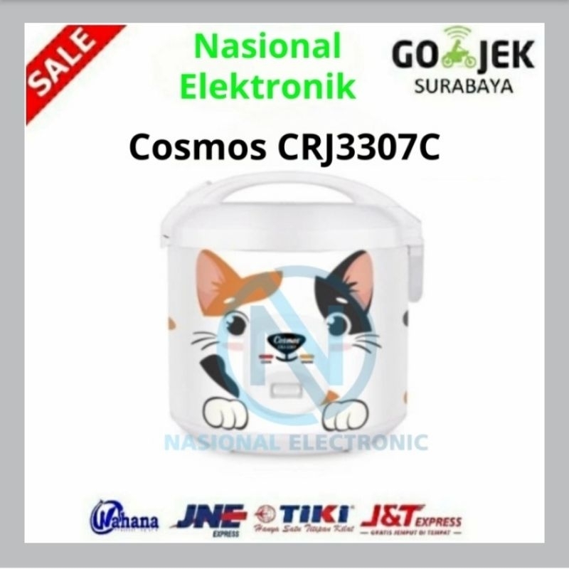 MAGIC COM COSMOS CRJ 3307C/RICE COOKER COSMOS CRJ3307C/PENANAK NASI COSMOS CRJ 3307 C/MAGIC COM COSM