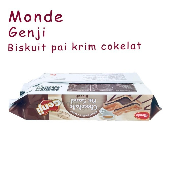 BISKUIT PAI * GENJI *KRIM COKELAT PIE SAND * 110g