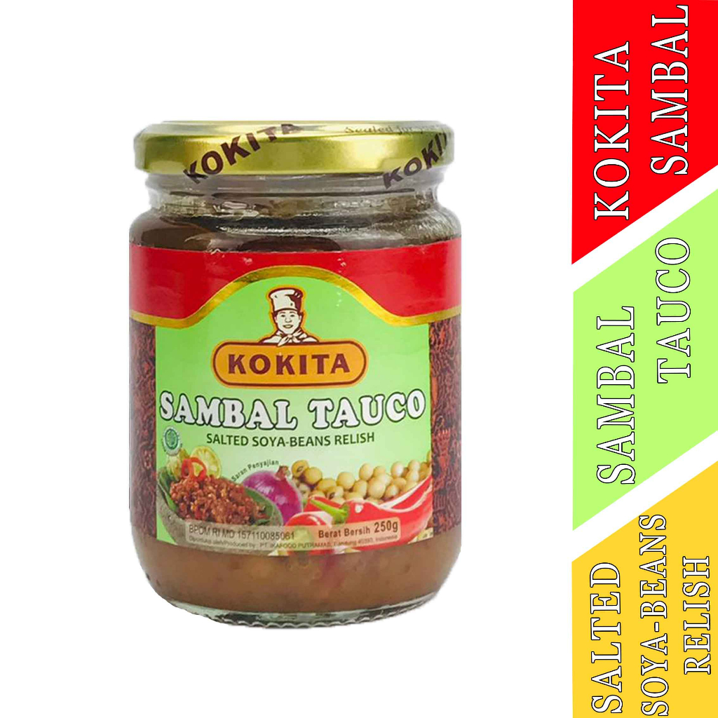

Salted Soya- Kokita- Sambal Taucco- Beans Relish- 250gr