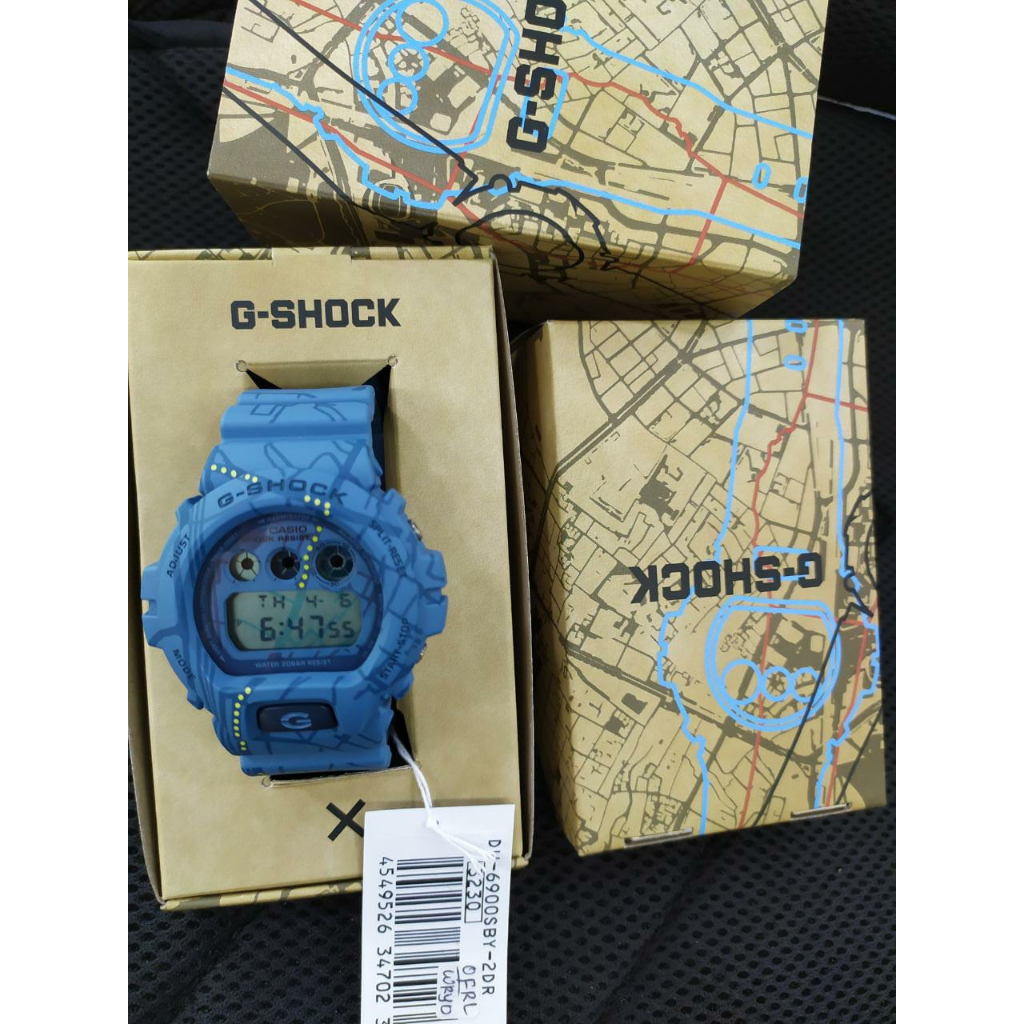 Jam Tangan Casio G-Shock DW-6900SBY-2DR Original