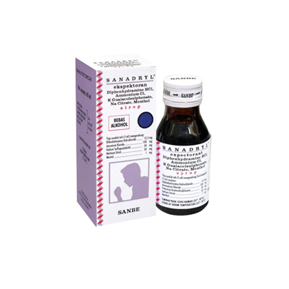 SANADRYL EXPECTORANT SYRUP 60ML