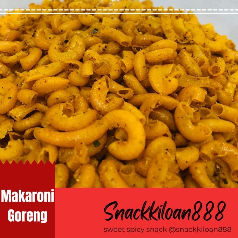 

makaroni goreng / makaroni pedas daun jeruk