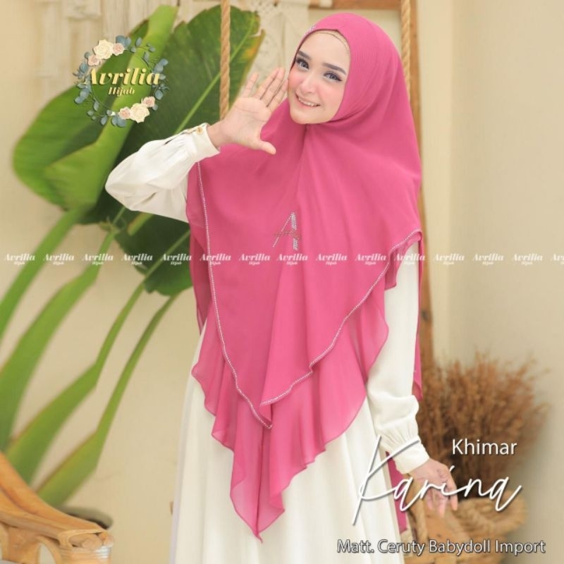 Khimar Karina ori Avrilia hijab