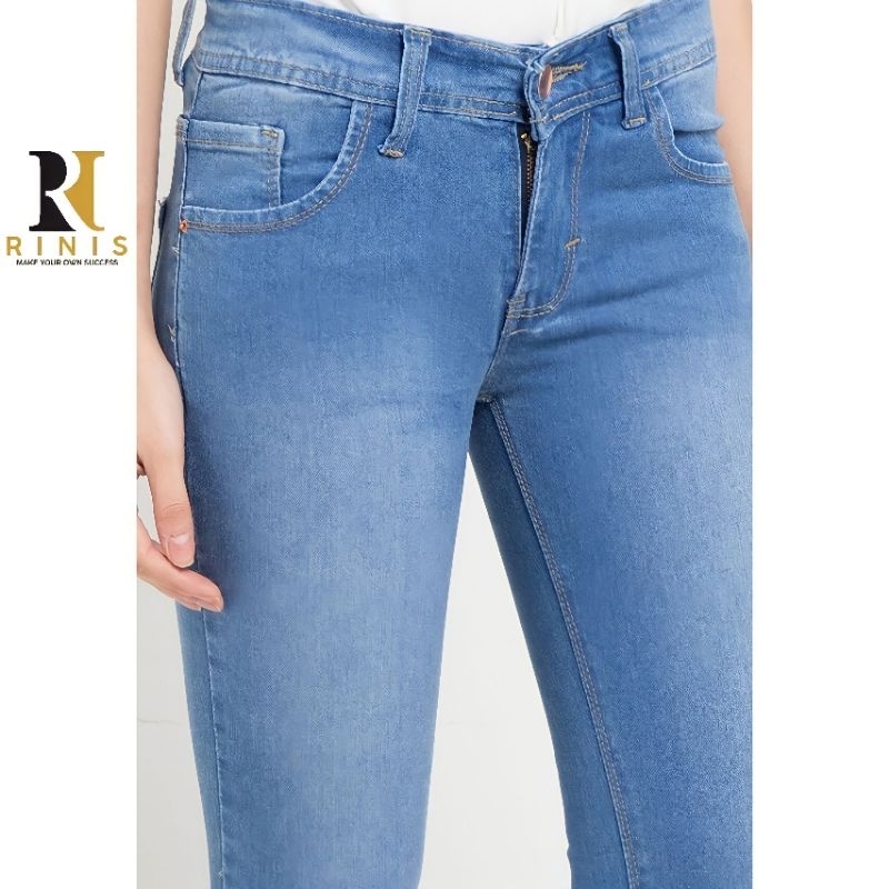 Celana Jeans Skinny Wanita Panjang Stretch Pensil  Premium Quality