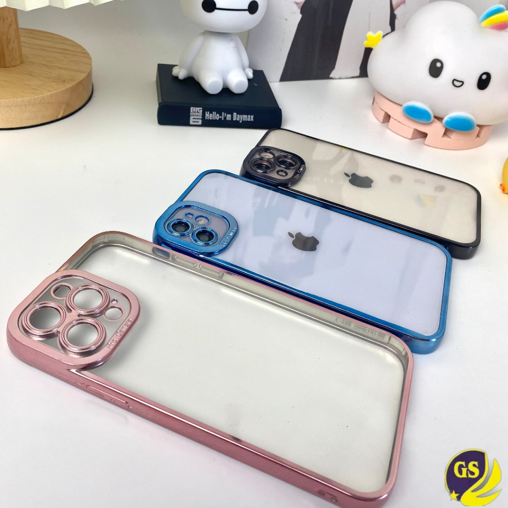 Case Silicone Plating Camera Protection Soft Case Pro Camera for iPhone 7 8 SE 2020 7+ 8+ PLUS X XS MAX XR 11 12 13 MINI PRO MAX