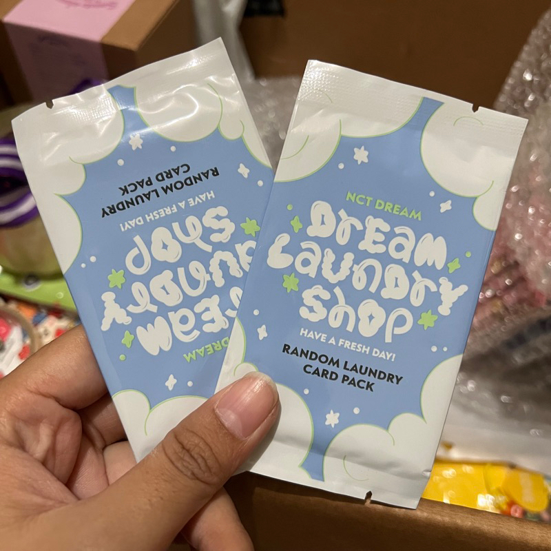 RANDOM LAUNDRY CARD PACK SEALED & UNSEALED NCT DREAM JISUNG ID