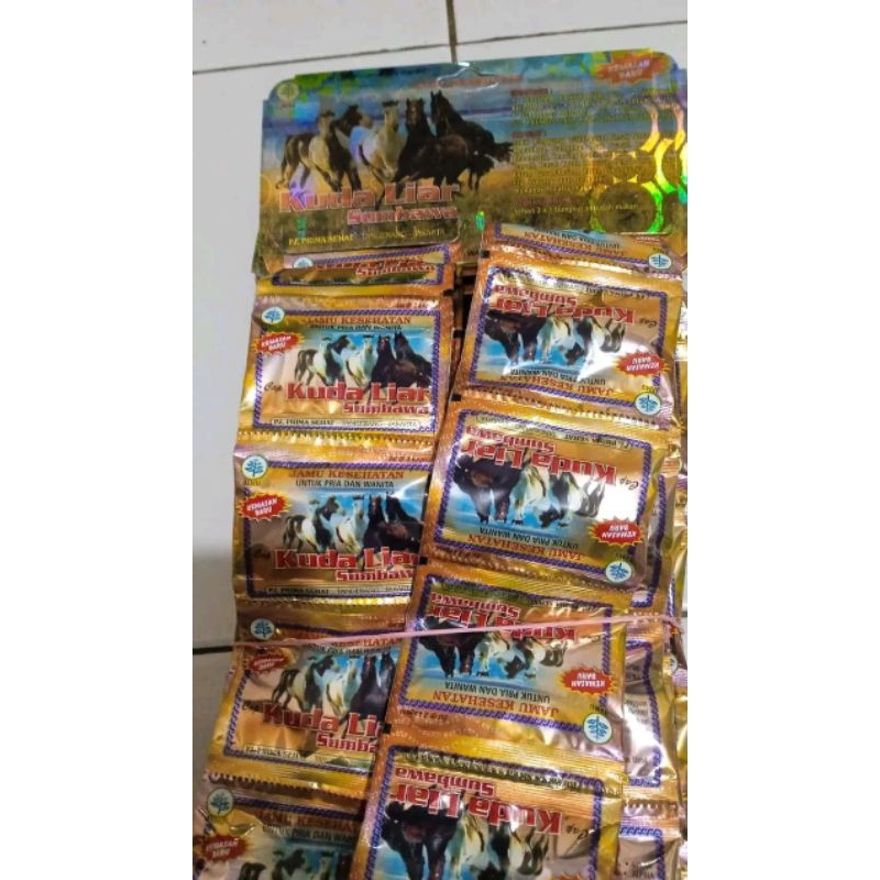 kapsul kuda liar original