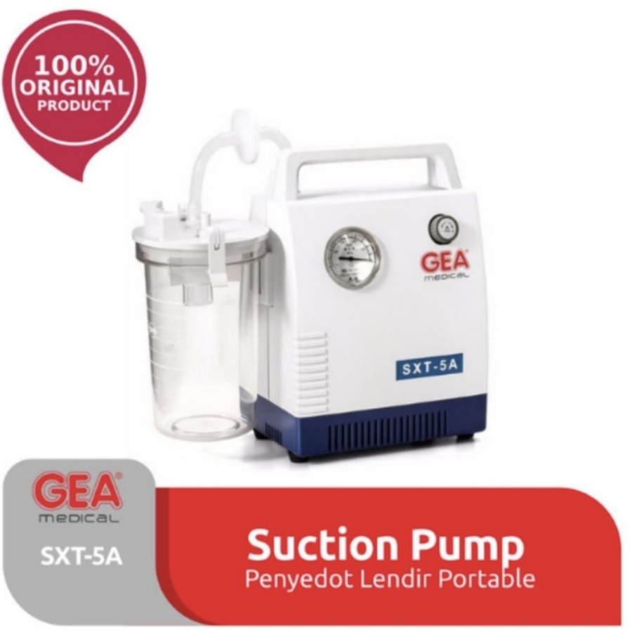GEA Suction Pump SXT-5A/Penyedot Lendir Portable