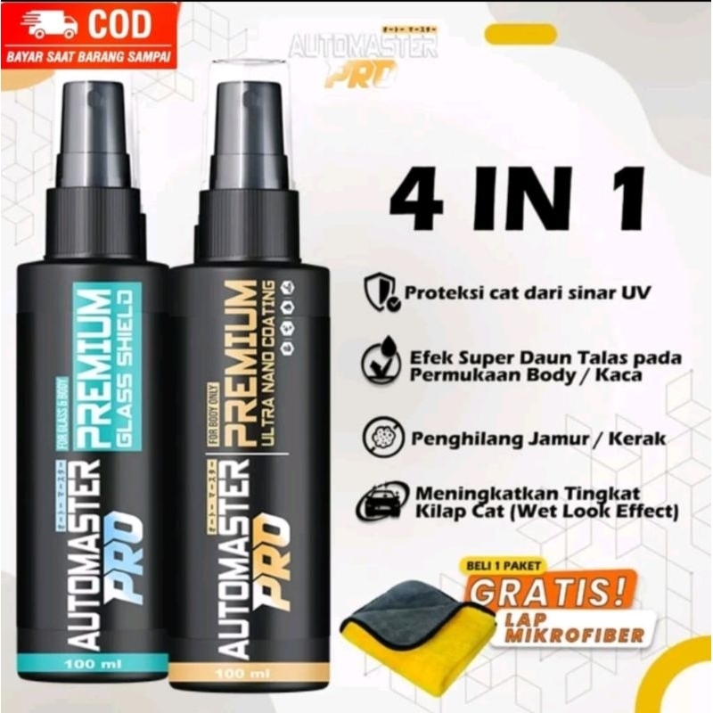 PROMO-AUTOMASTER PRO PAKET LENGKAP SUPER SALON NANO COASTING