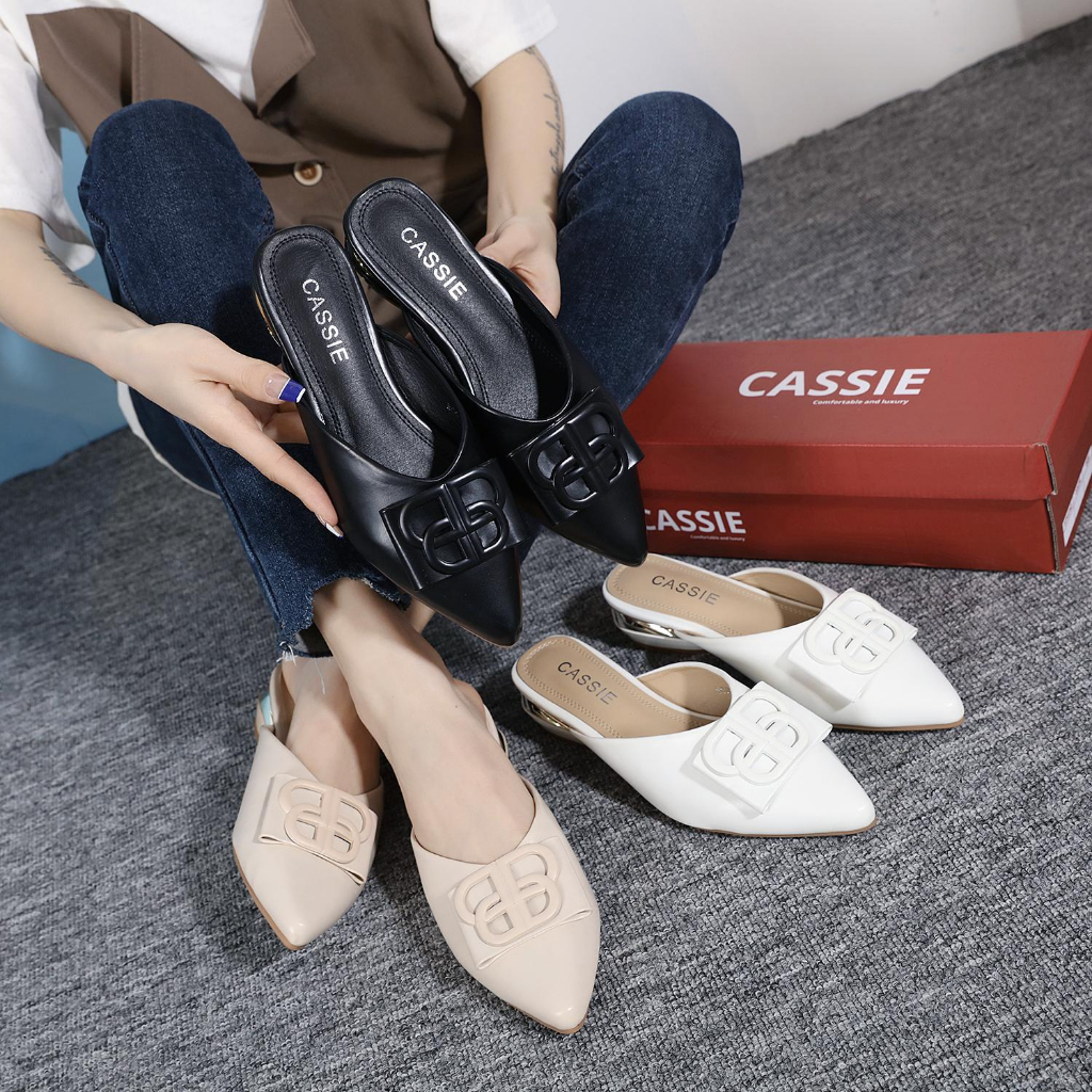 GSW High Heels wanita import Sepatu hak tahu wanita ( EO01 ) Sepatu Pesta wanita 4 cm sendal wanita import sepatu kerja wanita