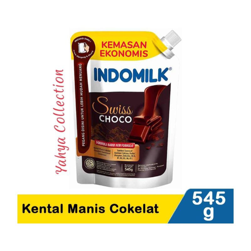 

Indomilk kental manis Swiss choco 545ml