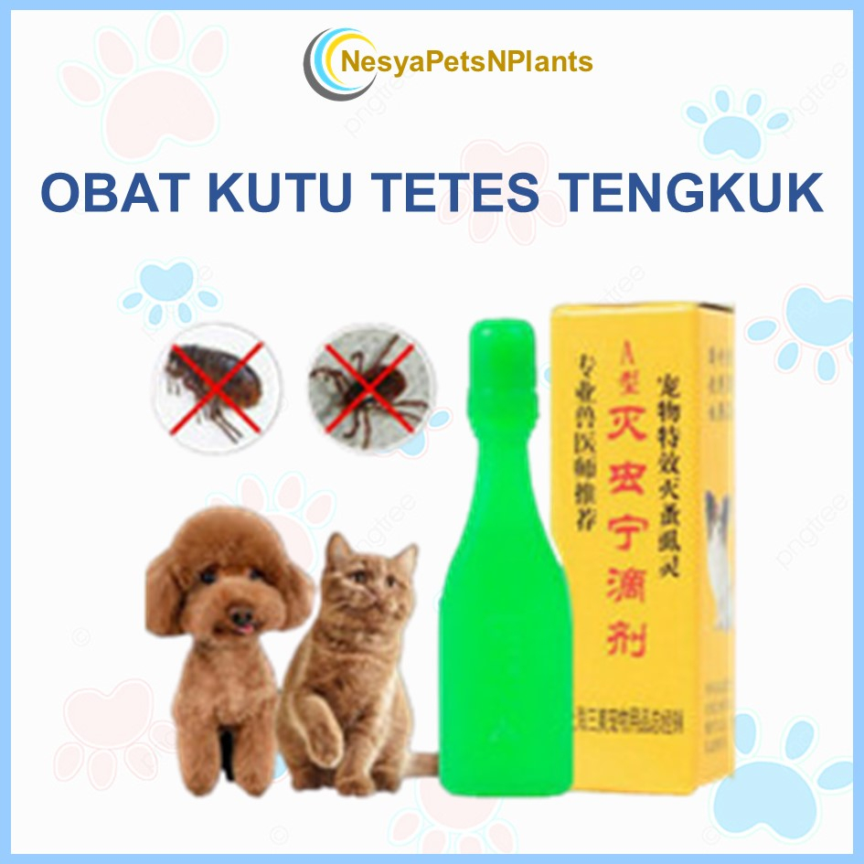 Obat Kutu Kucing Anjing Tetes Tengkuk Terbukti Ampuh ORIGINAL