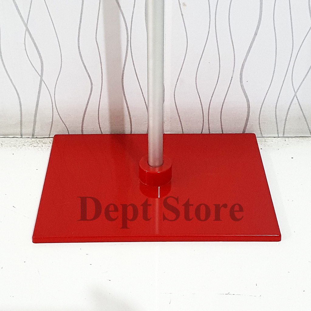 

YEN Display Stainless Frame A4 Label Promo Plat Standing POP Besi Silver