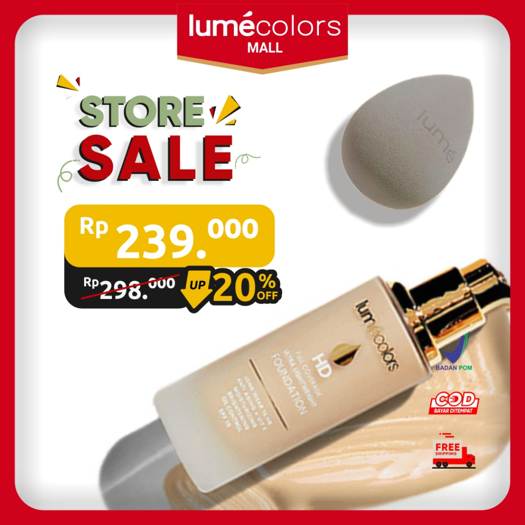 LUMECOLORS FOUNDATION HD FULL COVERAGE NATURAL ORIGINAL