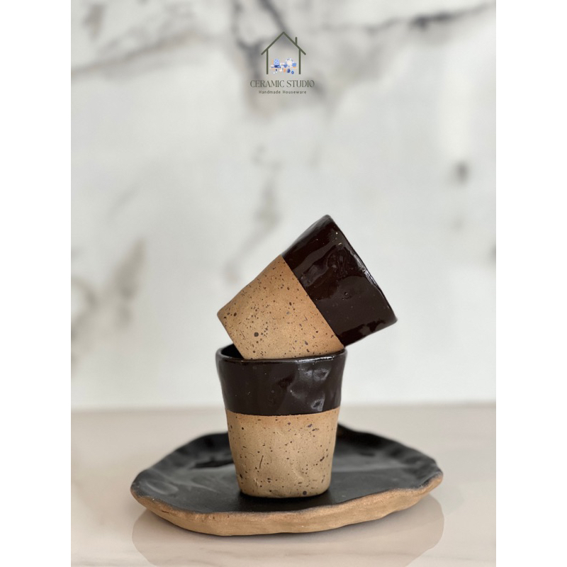 Brownies Pottery Mug atau Gelas Keramik Handmade