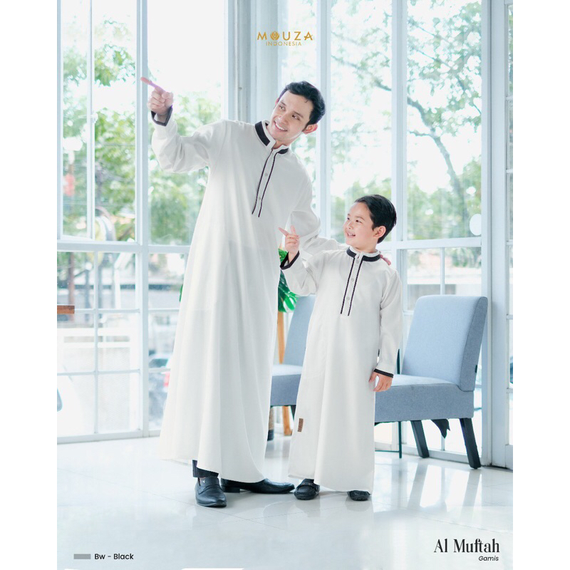 Al Muftah gamis pria by mouza/Gamis pria premium/Gamis anak cowok/Gamis pria terbaru