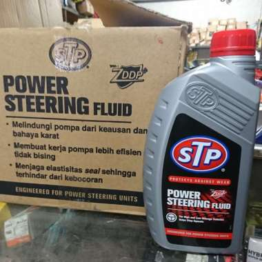 STP Power Steering Fluid 946 ml Putih/Bening Merah Minyak Pelumas Stir Mobil