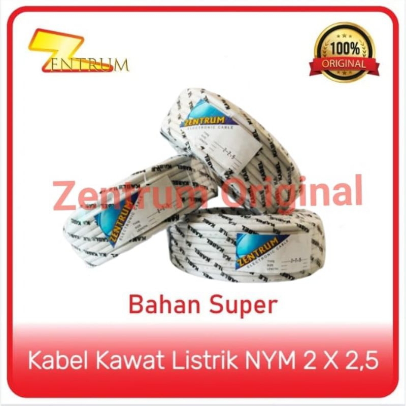 Kabel Listrik Kawat NYM SUPER 2 x 2,5 (30 meter)