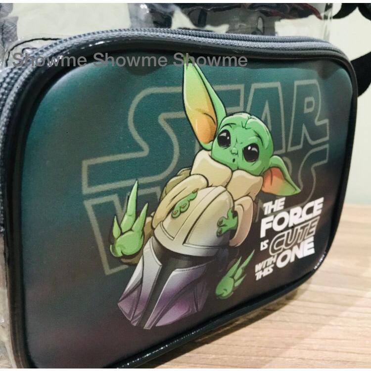 SHOWME TAS MAKAN ANAK SEKOLAH / TAS MIKA / BINGKISAN / ULANGA TAHUN / GOODIEBAGS / TAS RENANG / TAS BOTOL AIR / TAS BABY / KARAKTER  STAR WARS CUTE / YODA CUTE  / THE FORCE IS CUTE / BIRTHDAY / MANDALORIAN