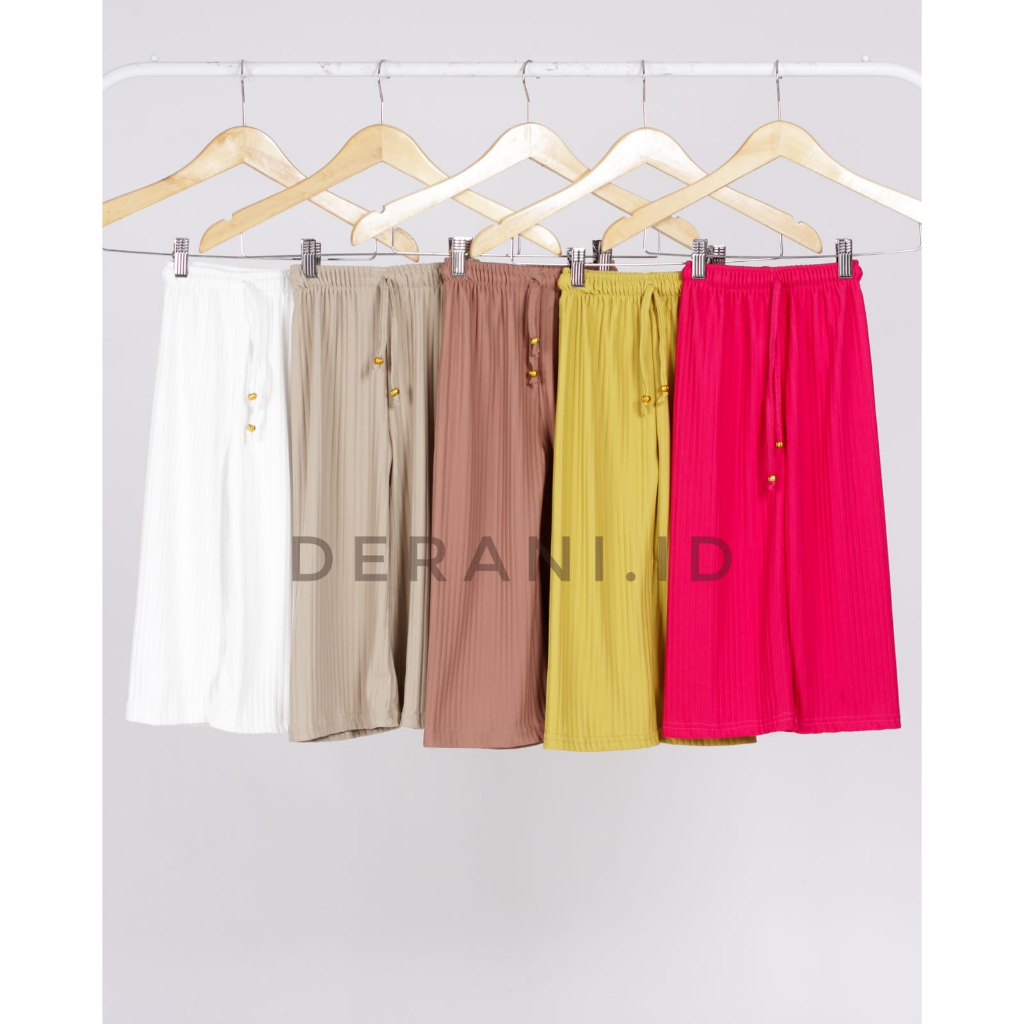 Derani Kulot knit HW anak usia 1-8 th (COD) Material knit premium