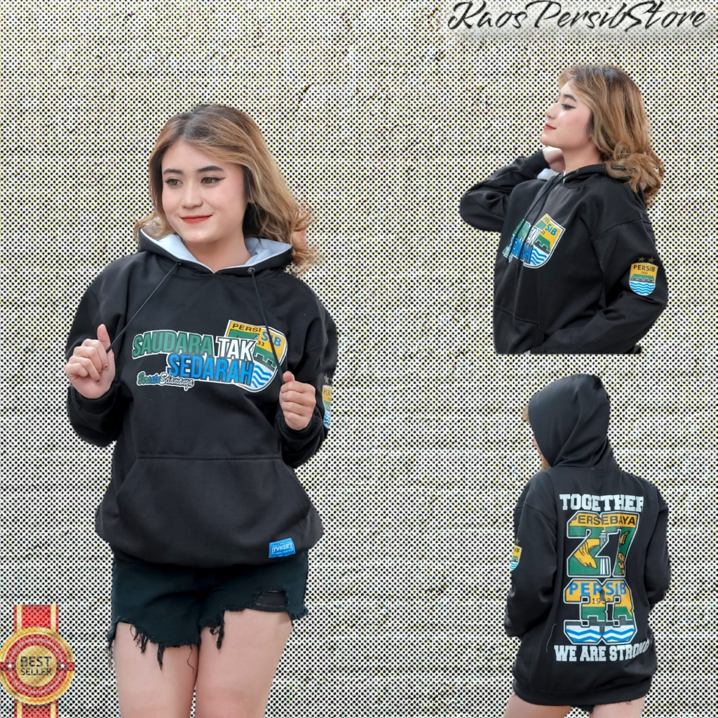 TERBARU Sweter hoodie persib saudara bkn sedarah persebaya