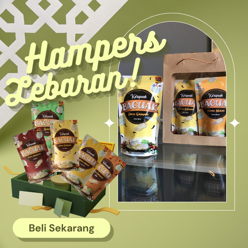 

Baliak rantau (Hampers lebaran) of Karupuak baguak chips