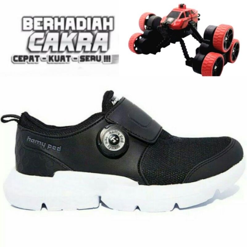 SEPATU ANAK HOMYPED BERHADIAH MOBIL REMOT  RC CAKRA CAR CONTROL