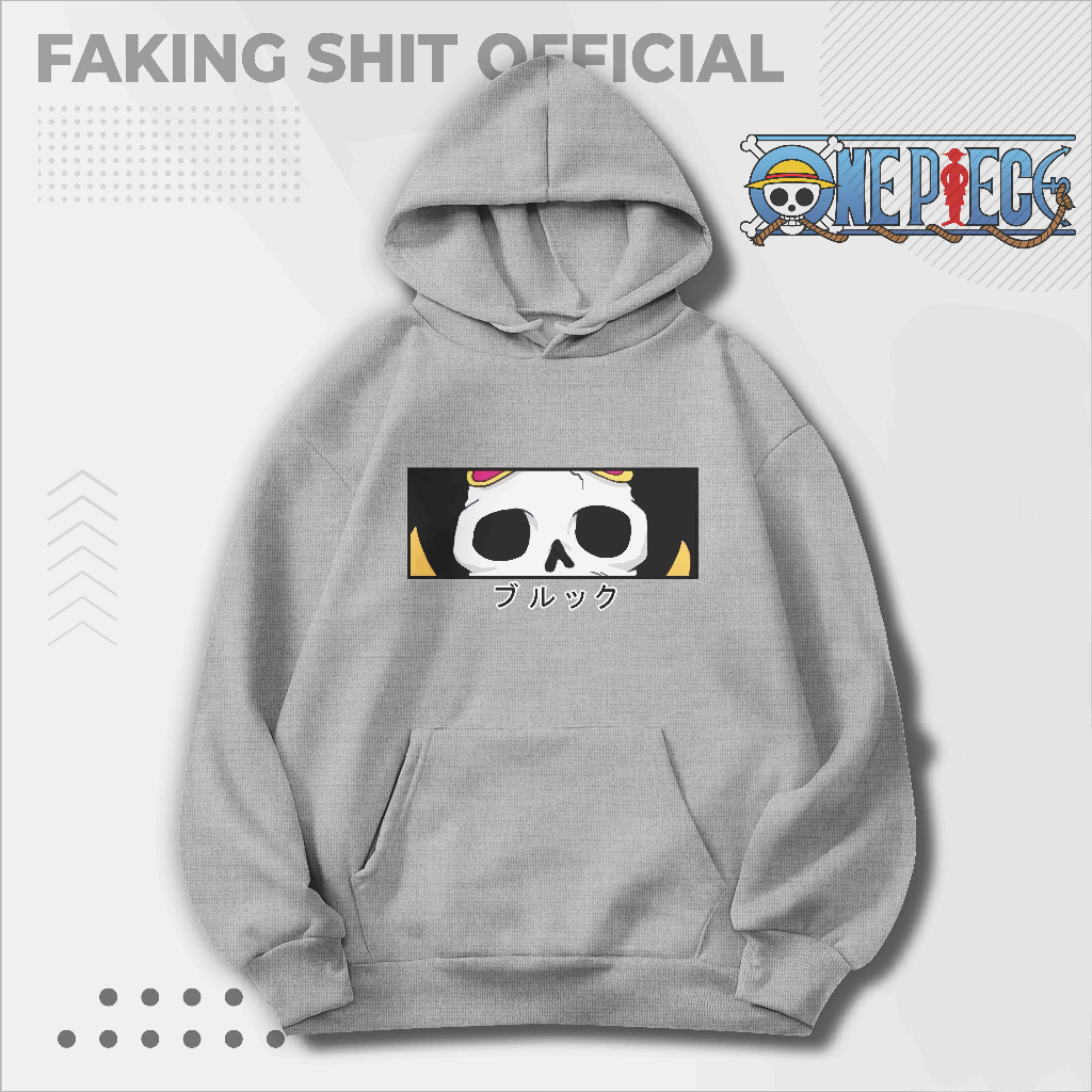 HOODIE BROOK EYES ONE PIECE FAKING SHIT SERIES ANIME HOODIE ONE PIECE Hoodie Anime jaket anime hoodi