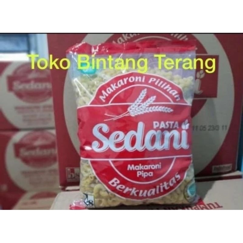 

Sedani Makaroni Pipa/Usus Kemasan 1 Kg Macaroni Makroni Rebus Pasta Aldente