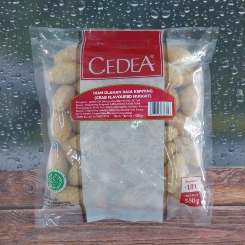 

CEDEA IKAN OLAHAN RASA KEPITING 500GRAM