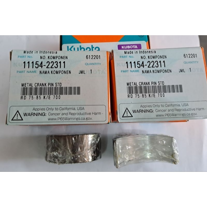 METAL JALAN STD ORI KUBOTA RD85