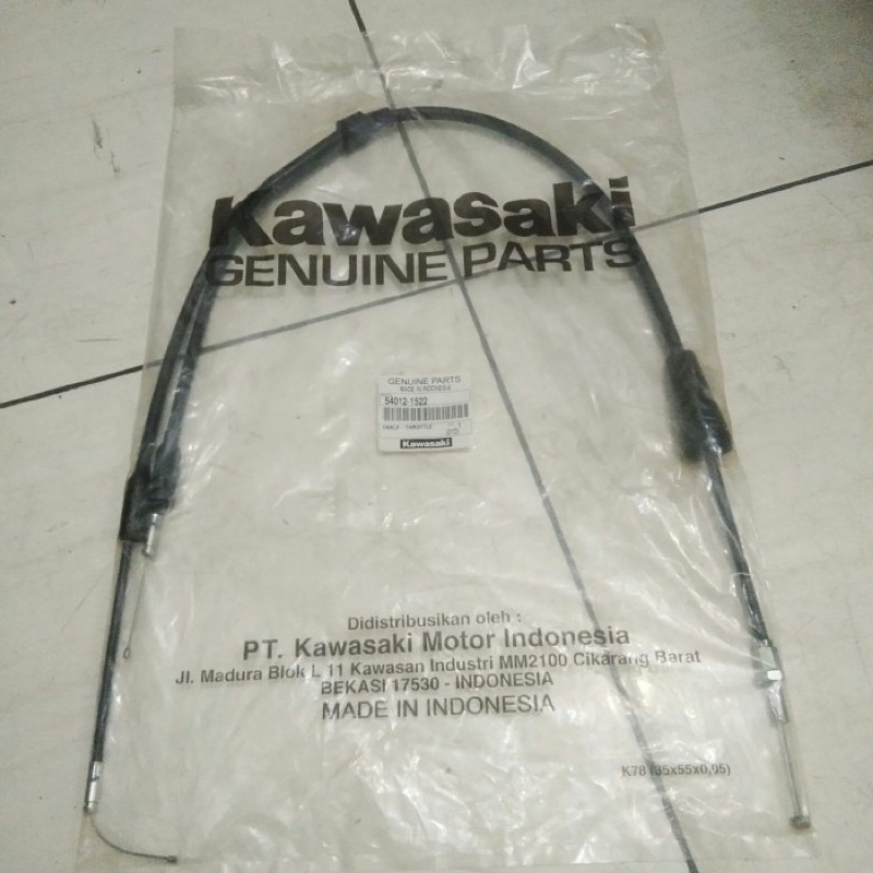 Kabel gas panjang ninja ss stang pipa bisa juga untuk R